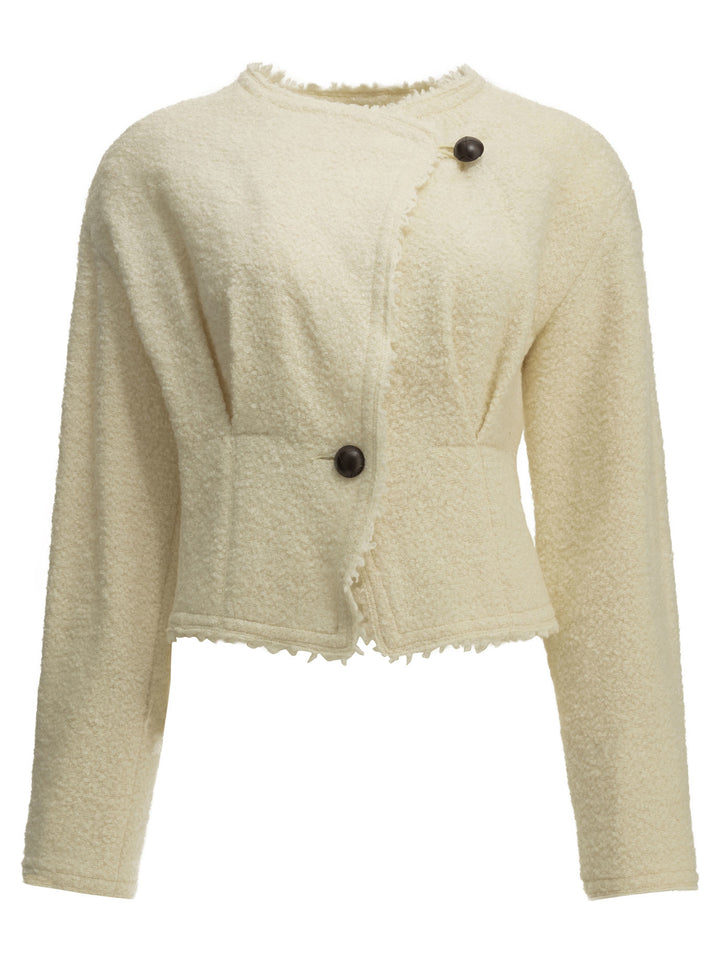 Isabel Marant Suna Jackets and Coats - Bianco | 956347d9a14bf42a78f113fb10d3377e6ad6d8a1