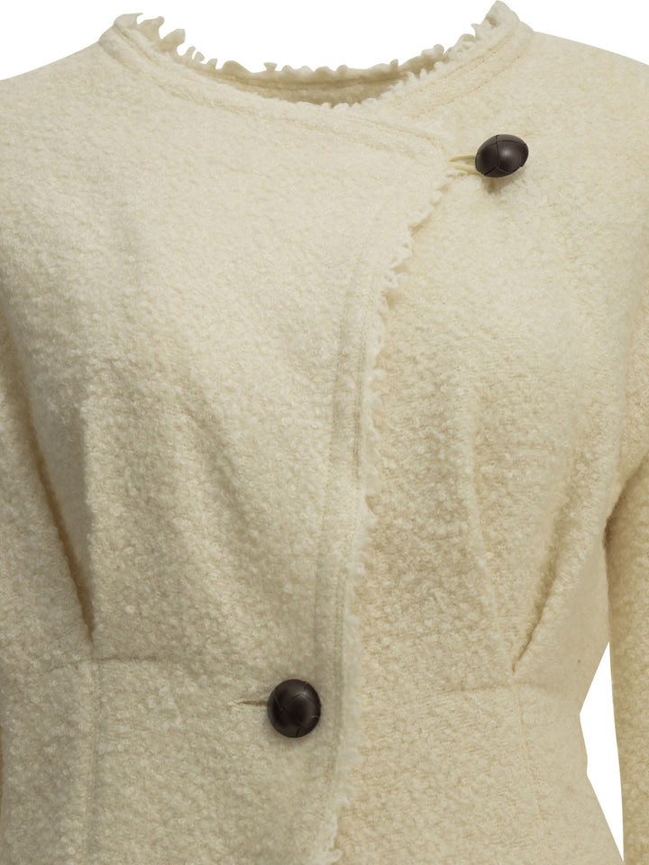 Isabel Marant Suna Jackets and Coats - Bianco | 14a3fc2ce850f32e15eeb5cd1ceb7baa1a78c9c1