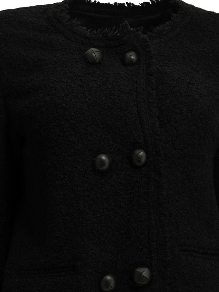 Isabel Marant Suely Jackets and Coats - Nero | ca6ca51c404dd08203f39c5073894fabfee1f587