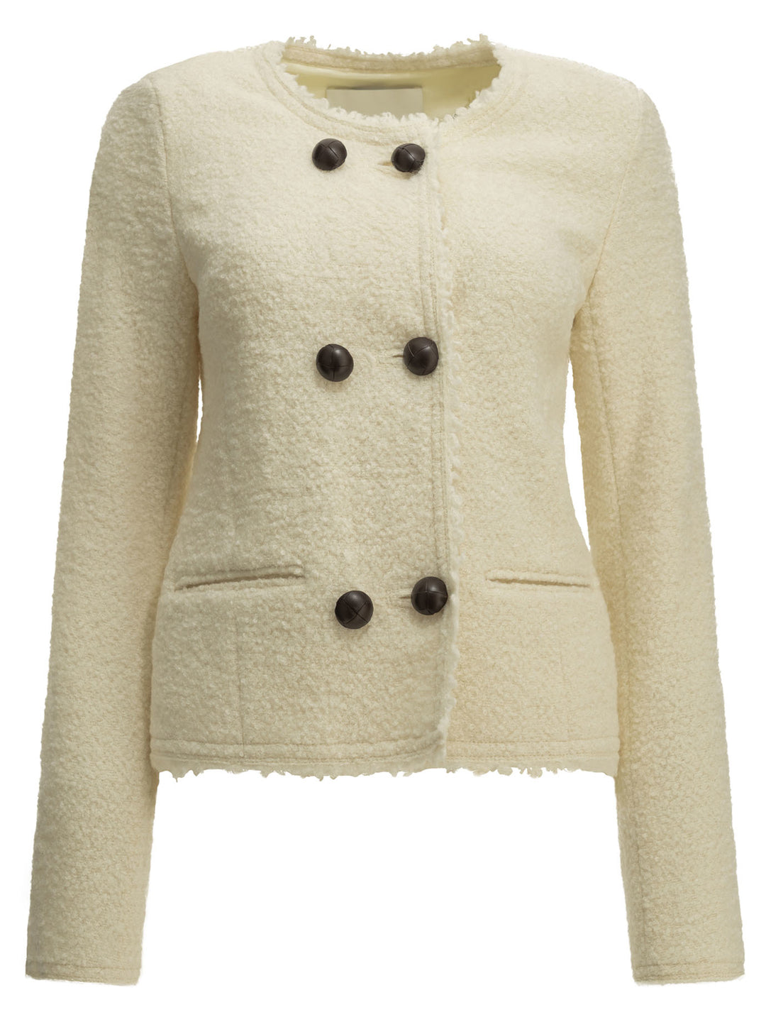Isabel Marant Suely Jackets and Coats - Bianco | f9ba335ef860e5f05f5c101dcb588b4585ca45f6