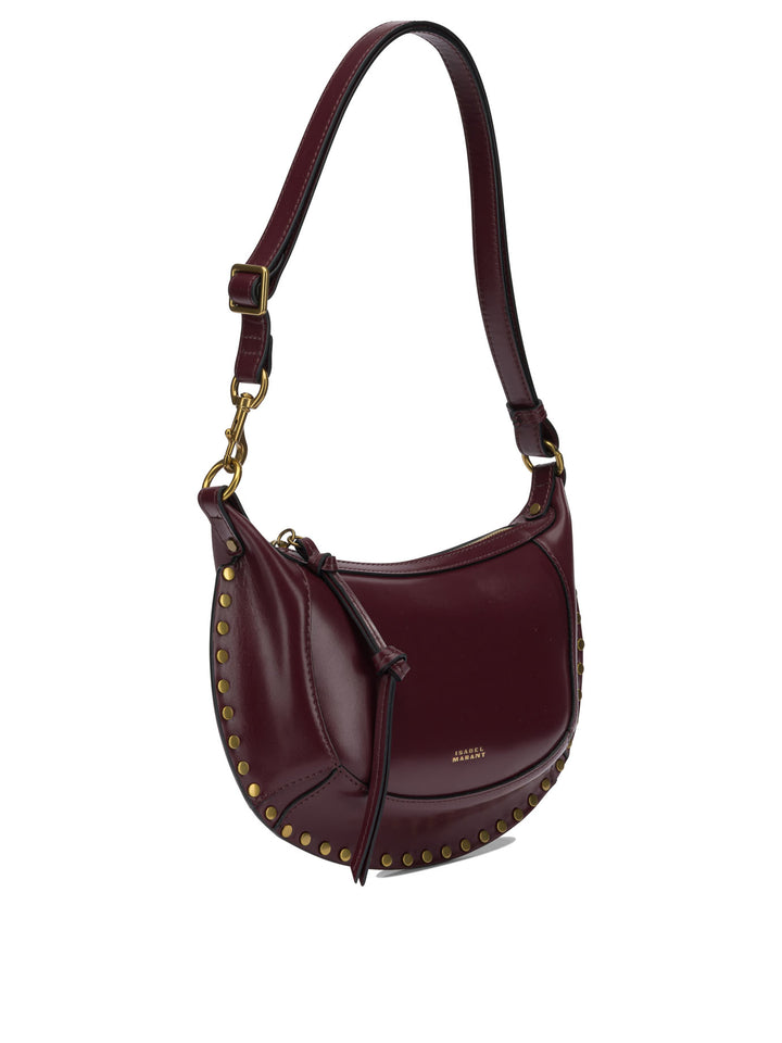 Isabel Marant Oskan Moon Borse a Spalla e Tracolla - Bordeaux | 248868ae241e0c5371039abfee1014b62515e8d4