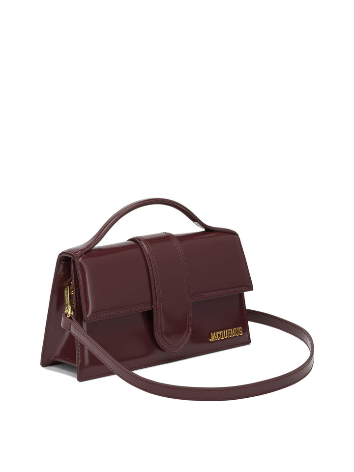 Jacquemus Le Grand Bambino Handbags - Bordeaux | ae4ee7963b40628eed20fcddc0a855138d900356