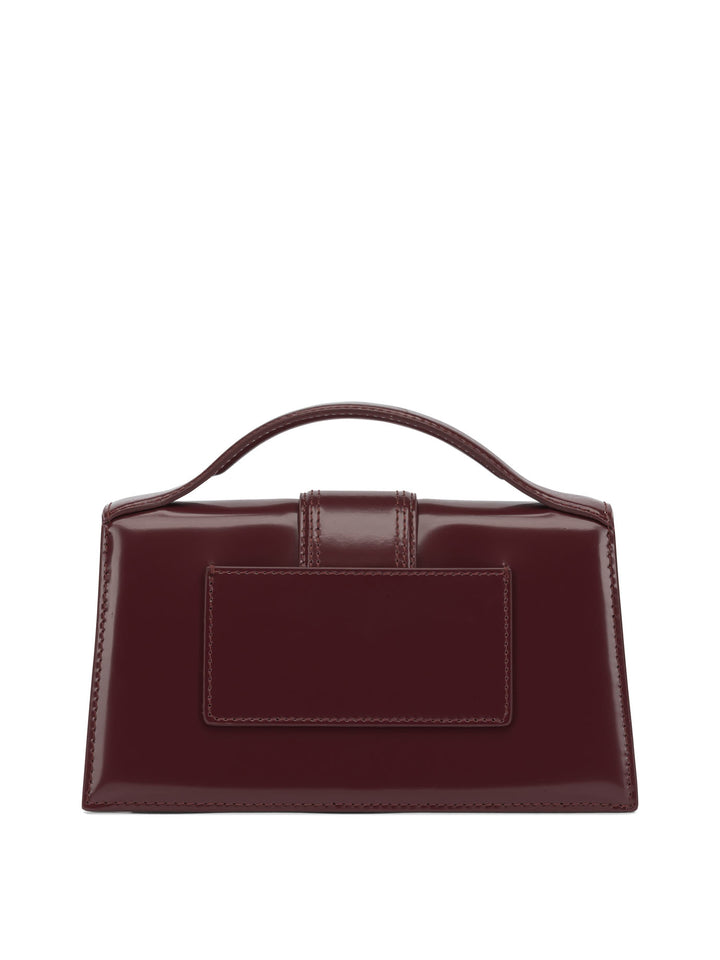 Jacquemus Le Grand Bambino Handbags - Bordeaux | f1f53dcf2454deae6f28e6a182511cc293d18f9b