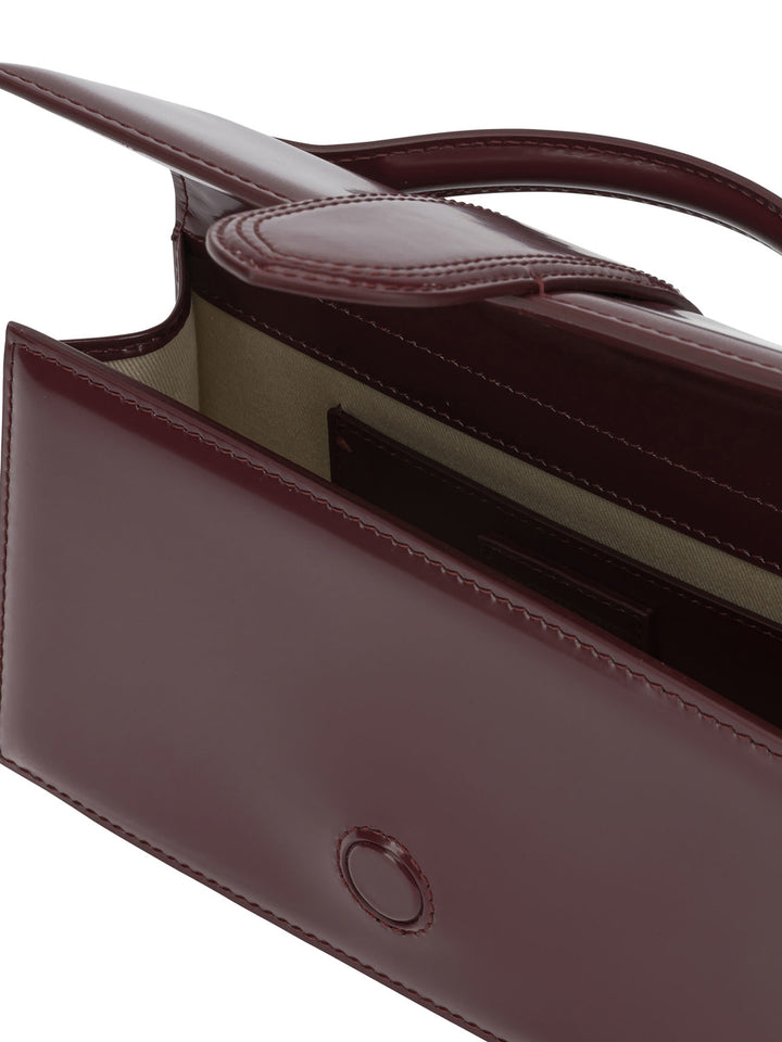Jacquemus Le Grand Bambino Handbags - Bordeaux | fc7163a0d569794cd0a73e9ab40317e6af725340
