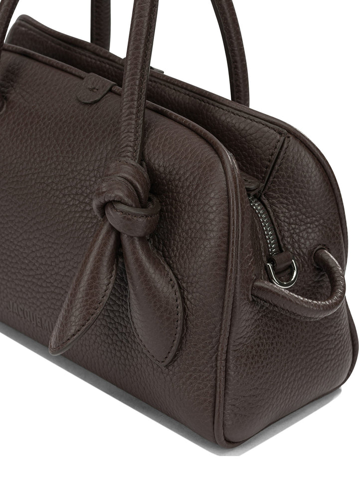 Jacquemus Le Petit Turismo Handbags - Marrone | 0a8f7a50afcd85713879318889fc19b6410afe5d