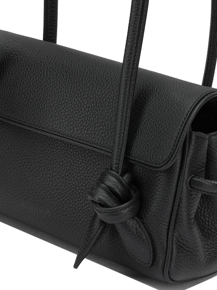 Jacquemus Le Long Turismo Borse a Spalla e Tracolla - Nero | 4237213516857c76ab2728cc3cd3316f03441e76