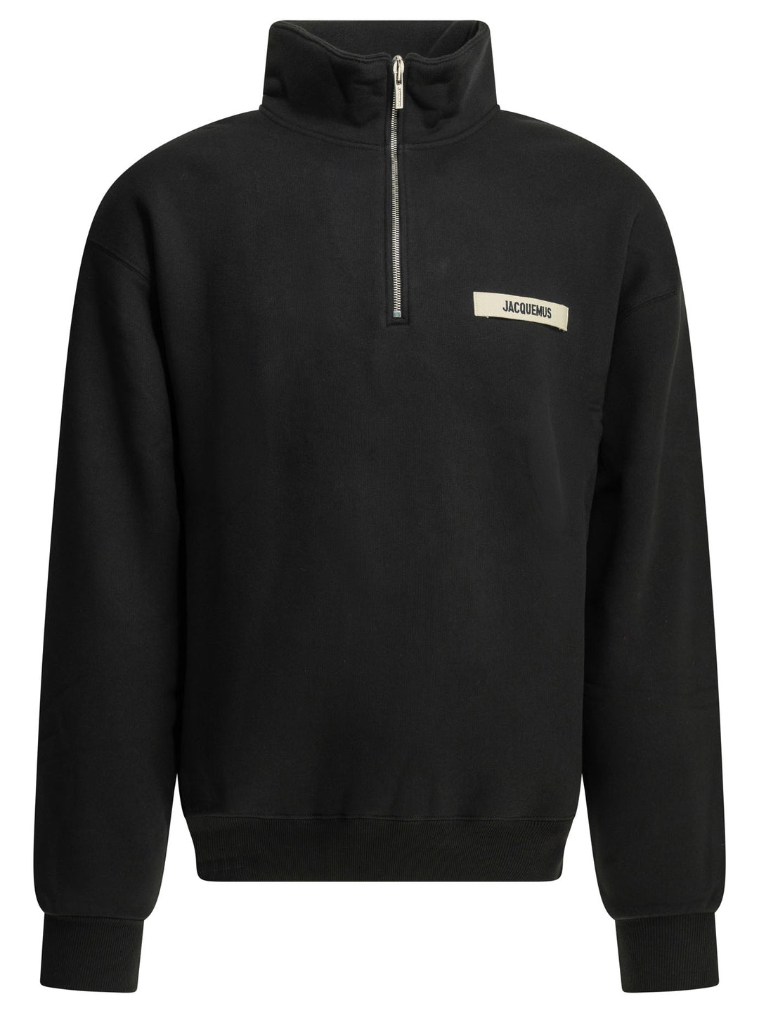 Jacquemus Le Camionneur Gros Grain Sweatshirts - Nero | 08a669187f2b189d64403b16c8f18a5a8e82c456