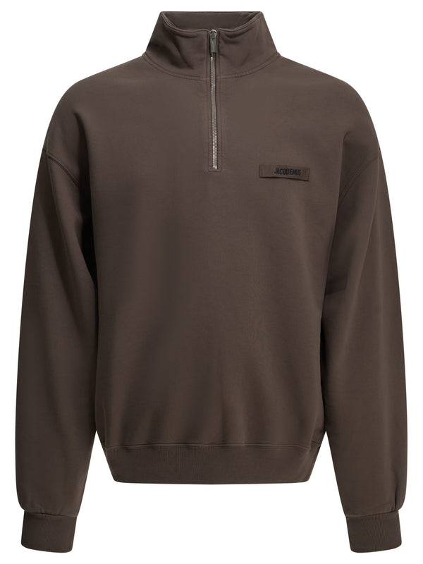 Le Camionneur Gros Grain Sweatshirts Marrone