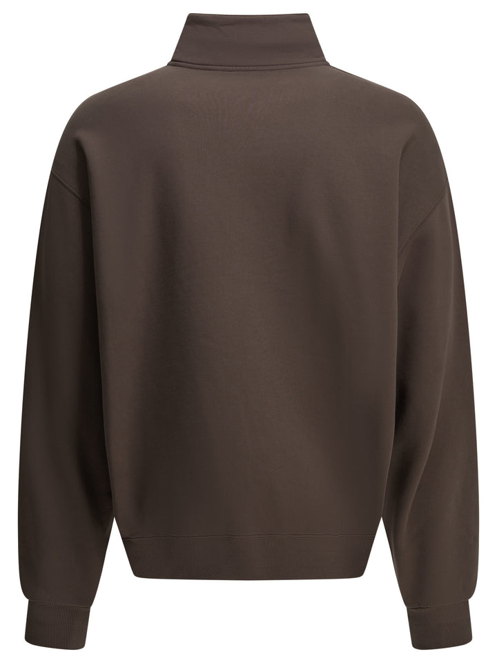 Jacquemus Le Camionneur Gros Grain Sweatshirts - Marrone | abe575985a853af0a9e05978c46551245767c5f6