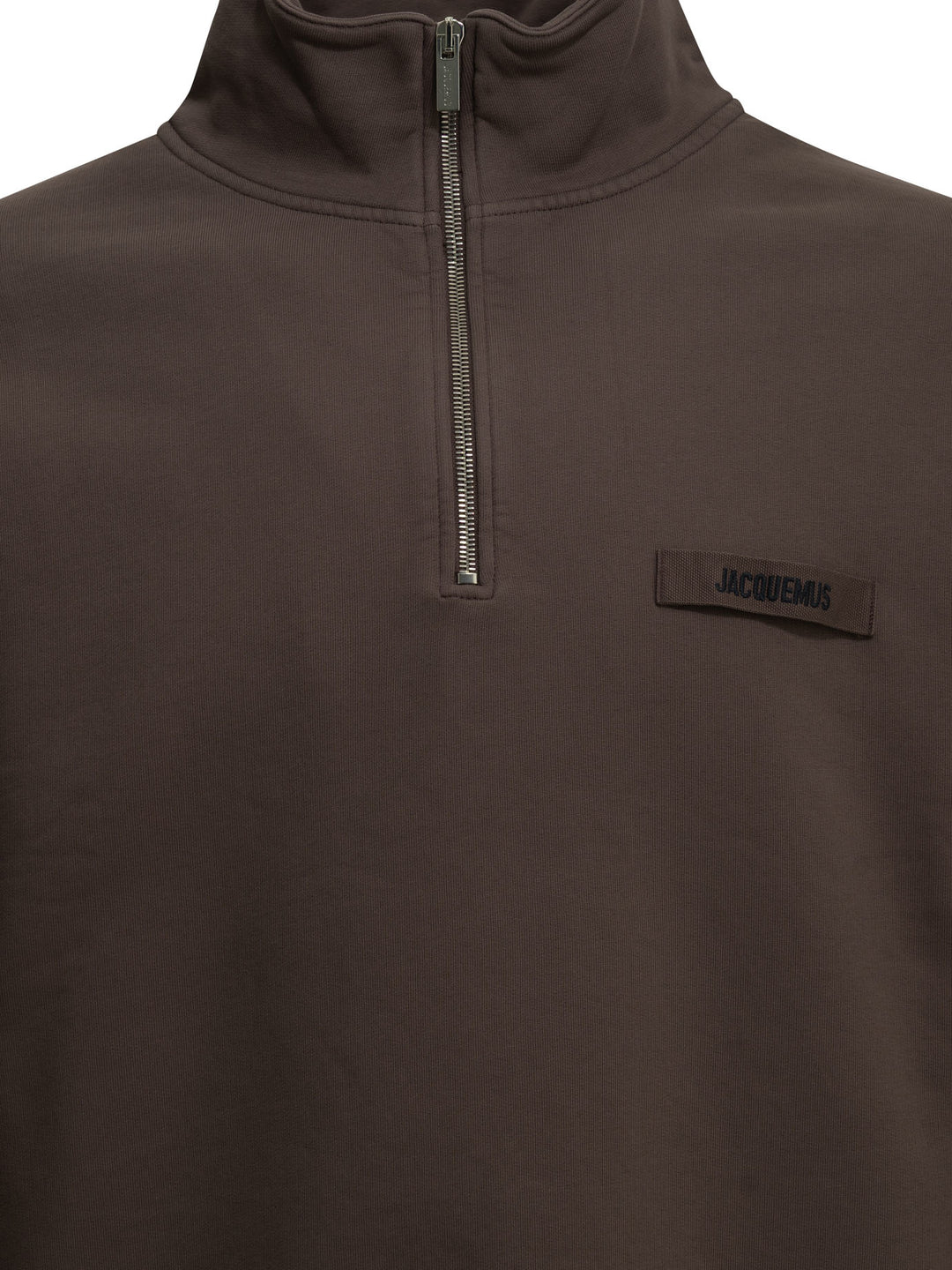 Jacquemus Le Camionneur Gros Grain Sweatshirts - Marrone | 1472953c4001e0d9a8e8a674fd845d5d1cc4cf2f
