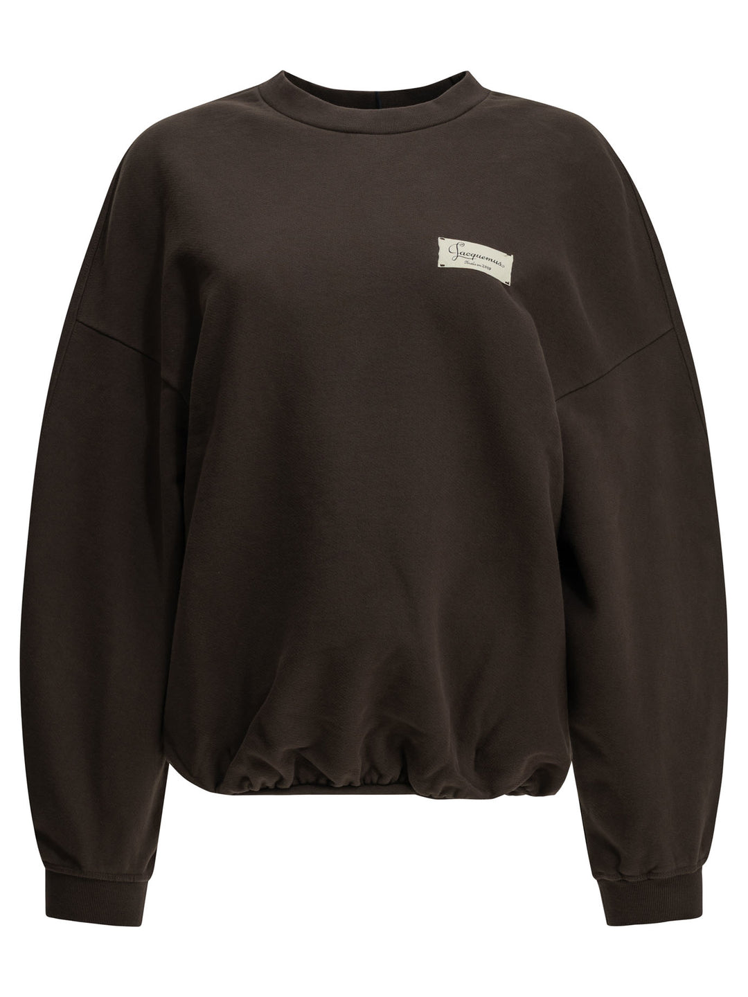 Jacquemus Le Sweatshirt Montaigne Sweatshirts - Marrone | 8b69b300908466d887c9a0fc1c31a86c2feb9891