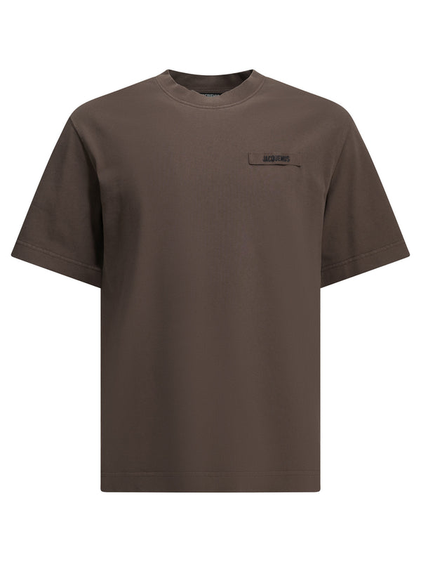 Gros Grain T-Shirts Marrone