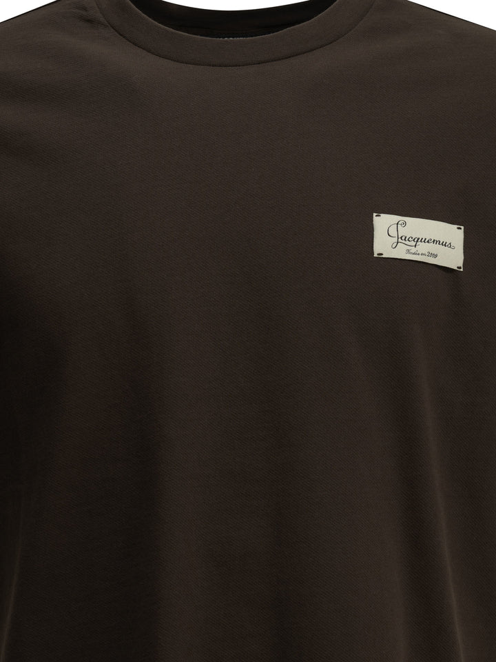 Jacquemus Le Montaigne Mc T-shirts - Marrone | 0cd99ffe57ac1199e09ef934441d41becc255f71