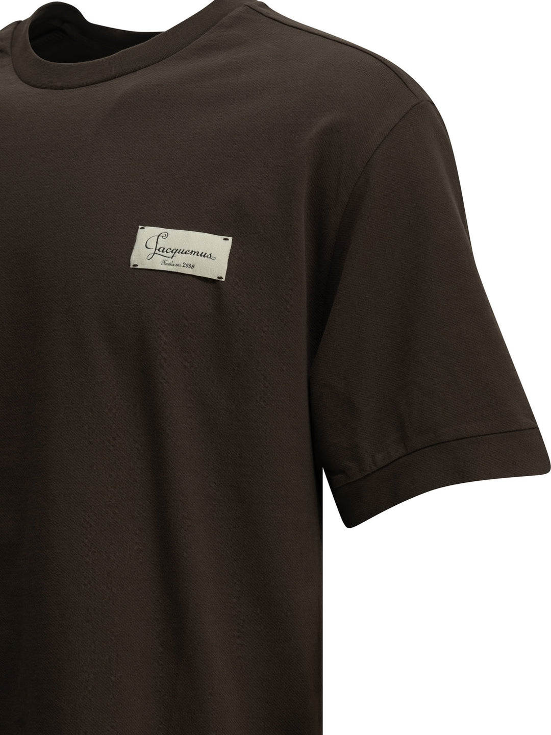 Jacquemus Le Montaigne Mc T-shirts - Marrone | 77e70ff122c5652598668f11dab1aba6ef3a20df
