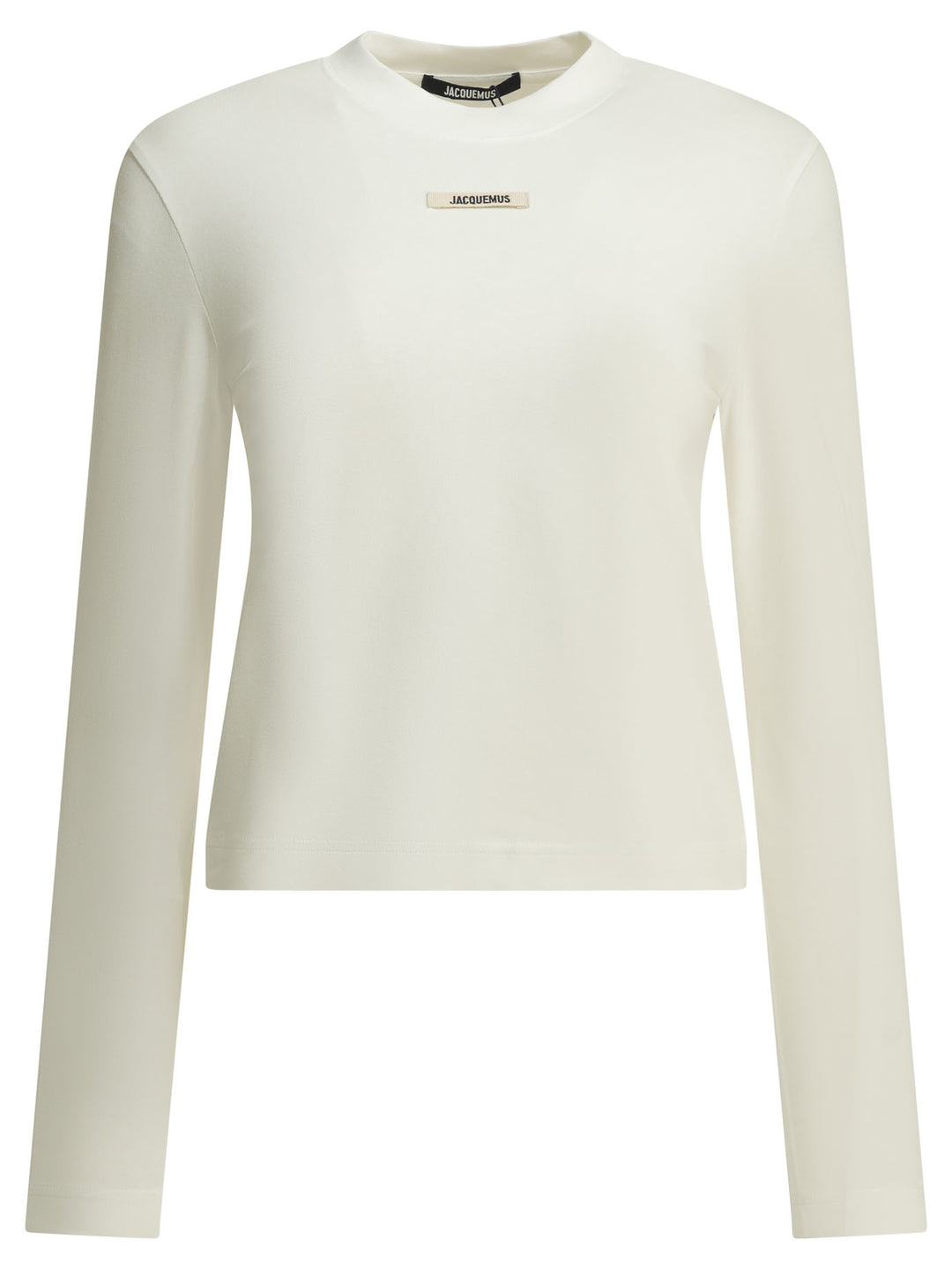 Jacquemus Gros Grain T-shirts - Bianco | 514ab8b88ba907cb127d0ab24380b6f2a9bcfc21
