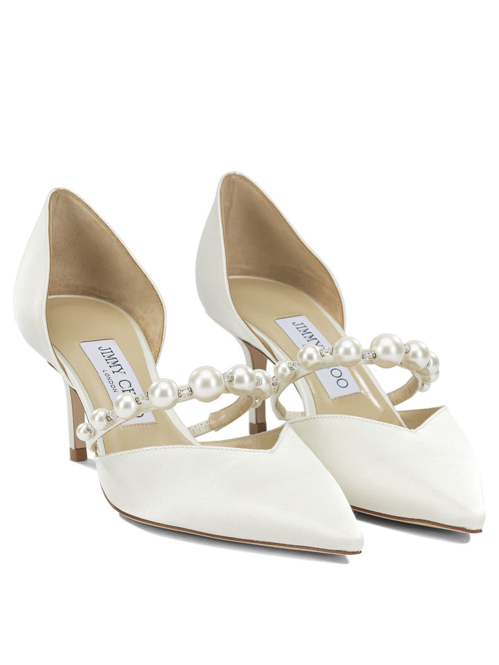 Jimmy Choo Aurelie 65mm Heeled shoes - Bianco | a9191980038eae6e237383a97a30f336ae70679c
