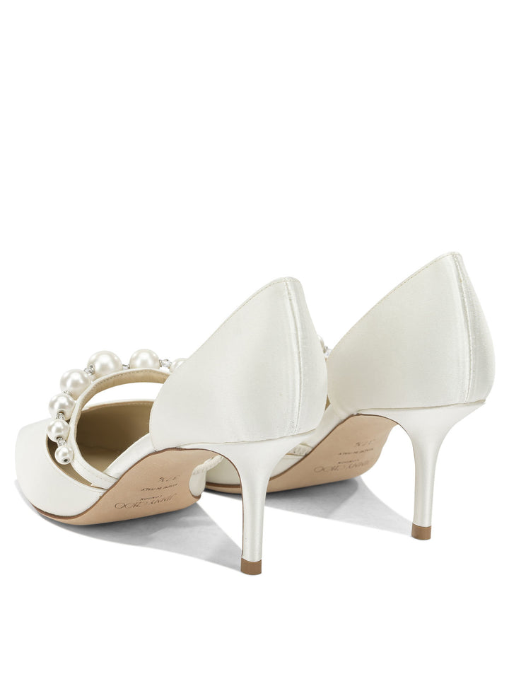 Jimmy Choo Aurelie 65mm Heeled shoes - Bianco | d1cc86f21fe3c87fd37494f28bb0a1f350e4cea9