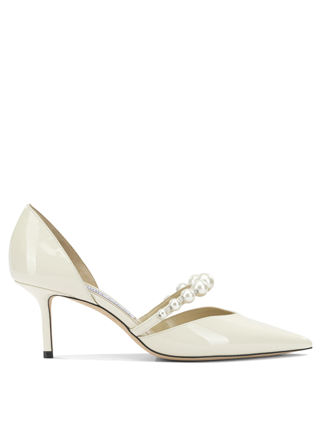 Jimmy Choo Aurelie 65mm Heeled shoes - Bianco | fa64d20b8ecd243e0441224d8420ca097618d089