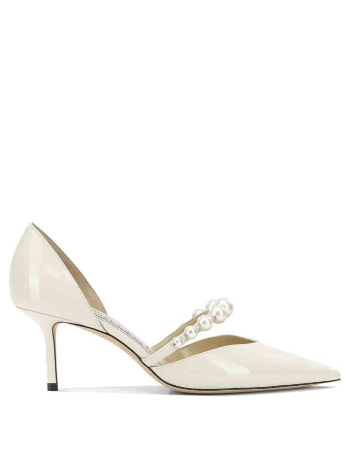 Jimmy Choo Aurelie 65mm Heeled shoes - Bianco | fa64d20b8ecd243e0441224d8420ca097618d089