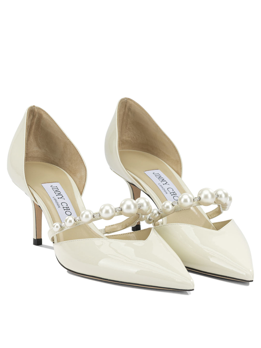 Jimmy Choo Aurelie 65mm Heeled shoes - Bianco | b0c13895f09a33db6495d221d84db84c09d77d52
