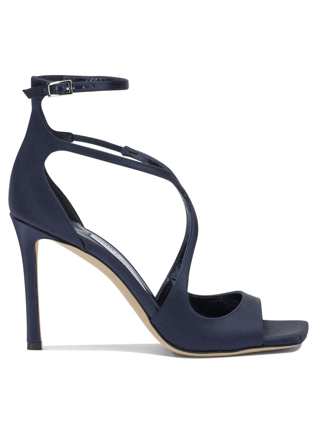 Jimmy Choo Azia 95mm Sandali - Blu | 2dfecbd8a55416a7abb77fd6641809a42158f25b