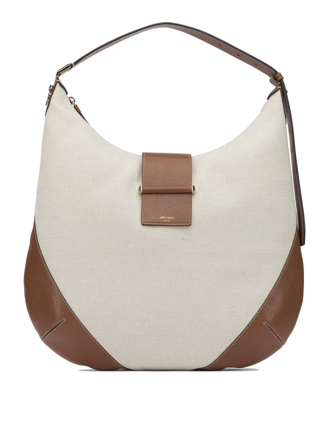 Jimmy Choo Bar Hobo Borse a Spalla e Tracolla - Beige | b55cb5932cbbad037521fd52c58f4953aaf9179b