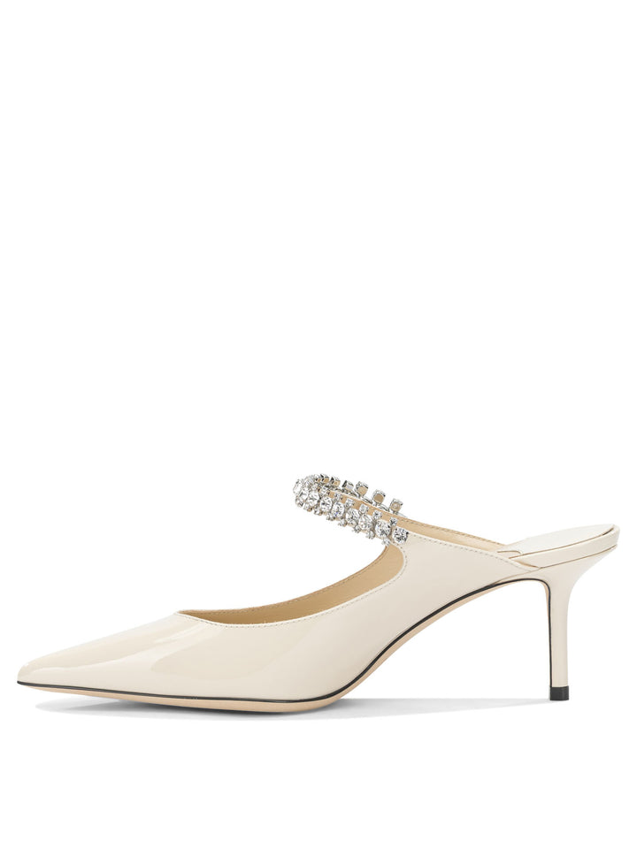 Jimmy Choo Bing 65mm Heeled shoes - Bianco | bcfed76d94e90b14a3b01ffb01d6af89b9edb3dd