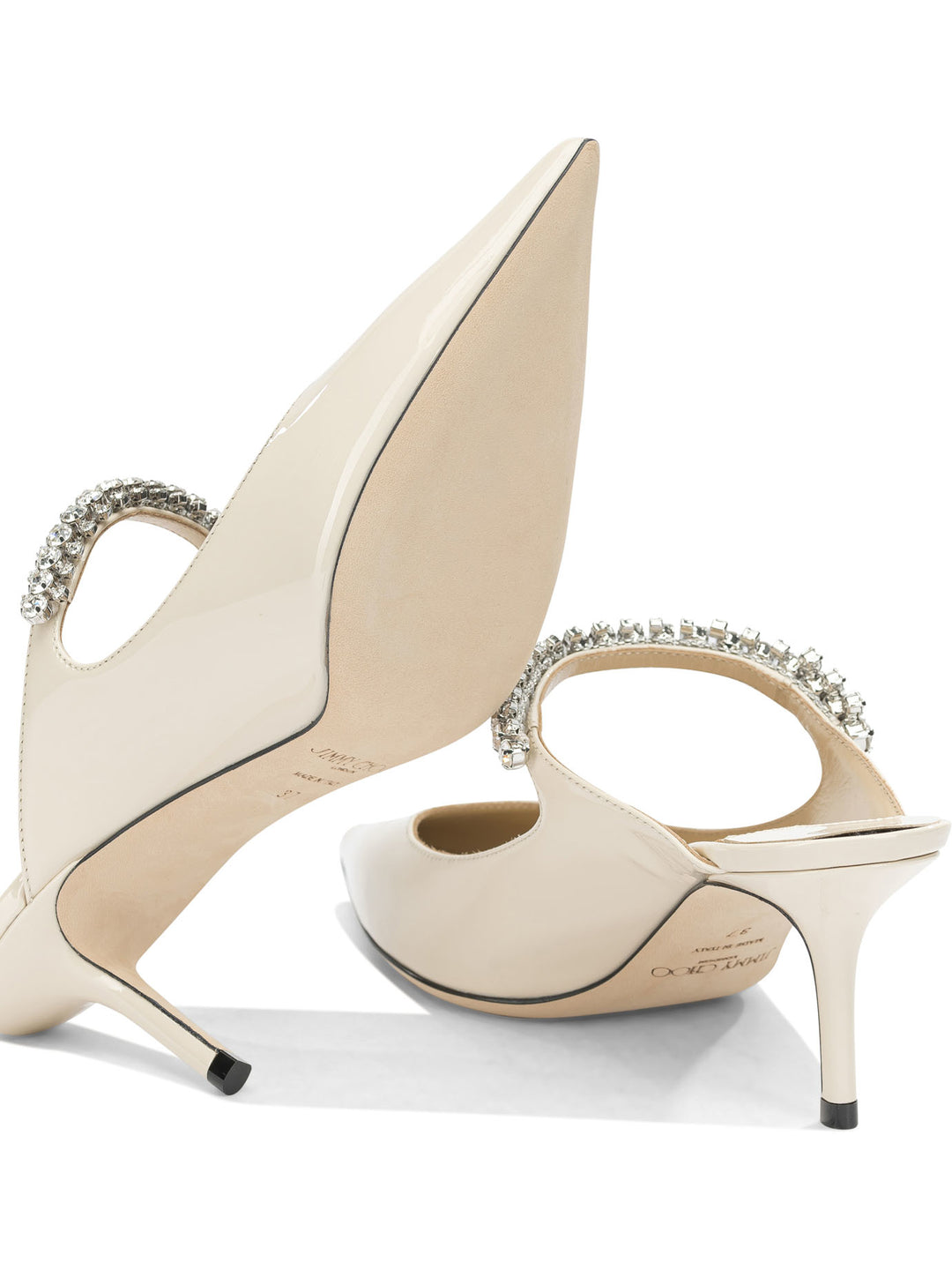 Jimmy Choo Bing 65mm Heeled shoes - Bianco | cd6f28afb2672755f5a5d3803e7cd63878f9e375