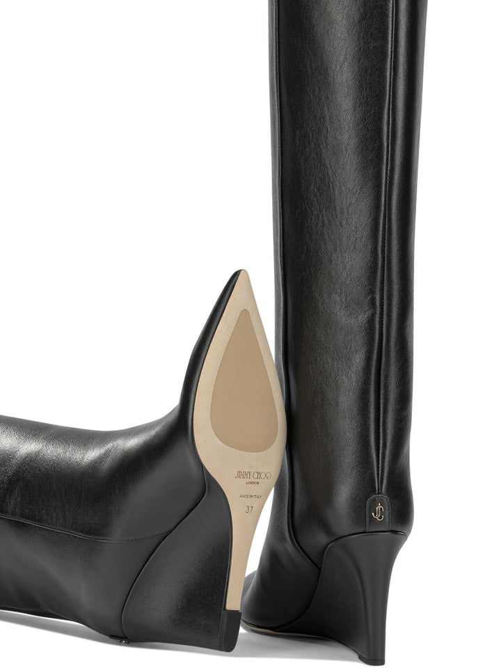 Jimmy Choo Blake 85mm Boots and Ankle Boots - Nero | f0ff833d865a4c24f777ecab33d9b288717809cb
