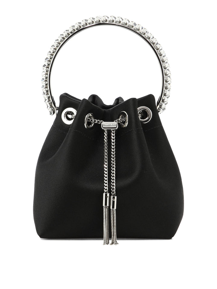 Jimmy Choo Bon Bon Handbags - Nero | a27c4b27af1e73794ff7da15f318ceec1137a9b9