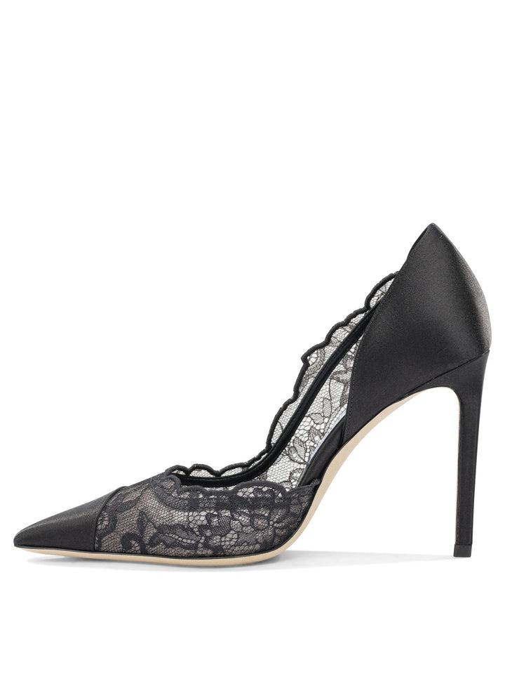 Jimmy Choo Brigitte 100mm Heeled shoes - Nero | 21c273bebb4e1598a5231bc58f2f5a9bb3b5e8be