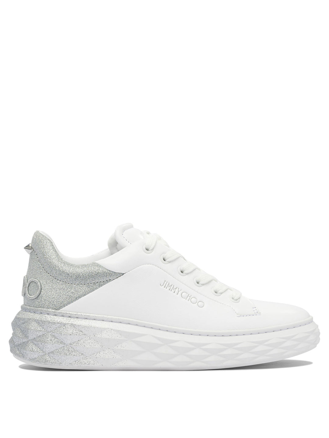 Jimmy Choo Diamond Maxi F Ii Sneakers & Slip-On - Bianco | f6121264d9cc817c2d10d1540b7e92e99b7b6377