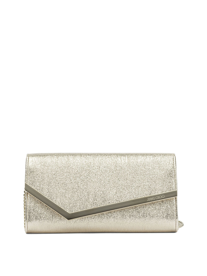 Jimmy Choo Emmie Clutches - Oro | dc27fb260619667db465d230dcb463de5c72d1df