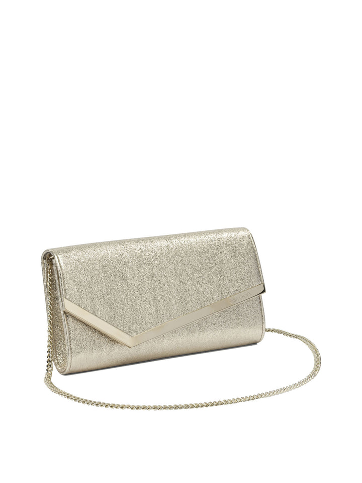 Jimmy Choo Emmie Clutches - Oro | b0d4b3a17e083f964c8db0ab8e46fa2146882060