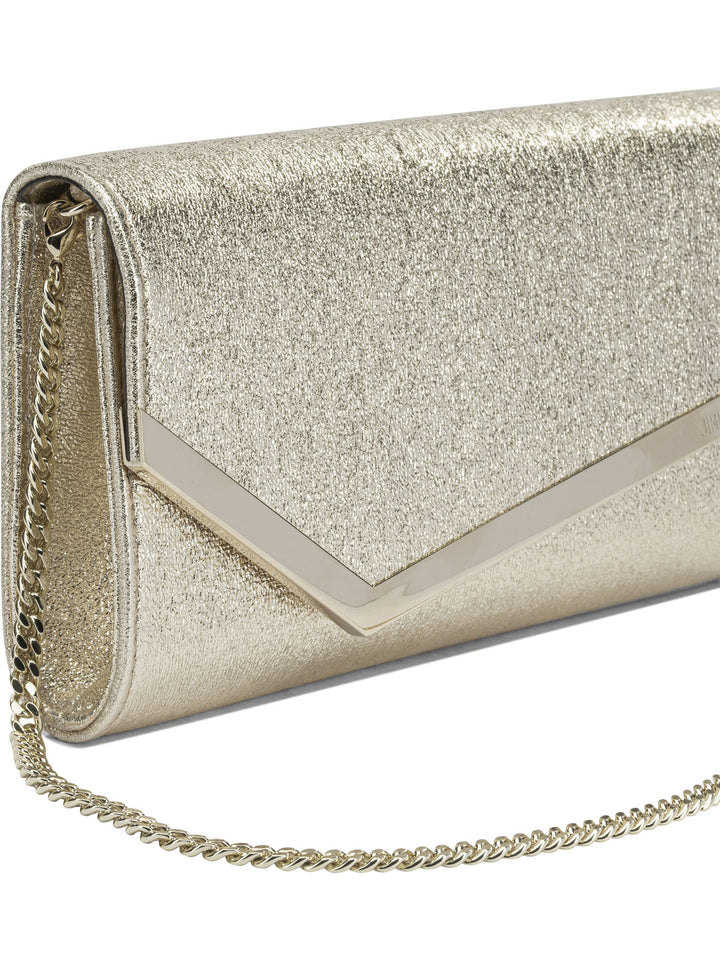 Jimmy Choo Emmie Clutches - Oro | 71dc4df40aa5315d17520dc29f698ecc9a480bf5
