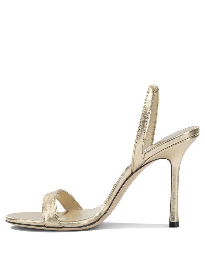 Jimmy Choo Jenn 100mm Sandali - Oro | 9c780001dd7dee7736ecba40d98c5bb65dc35be4