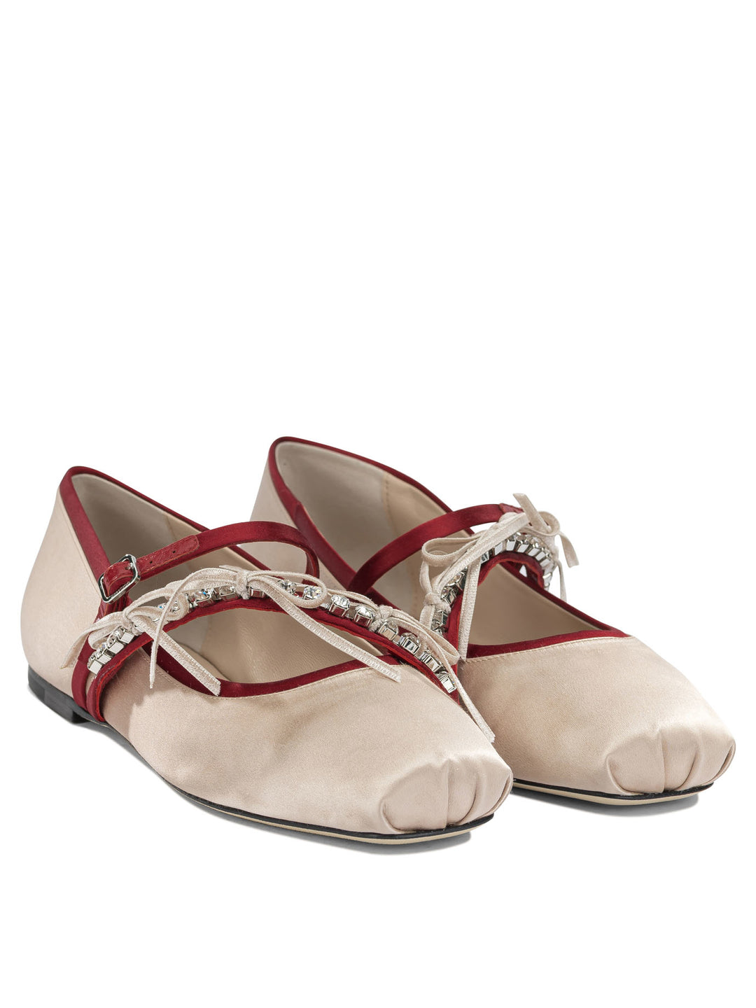 Jimmy Choo Loli Ballerinas - Rosa | 89519c3cd9db830d134f2c55fb3daaf09ad21717