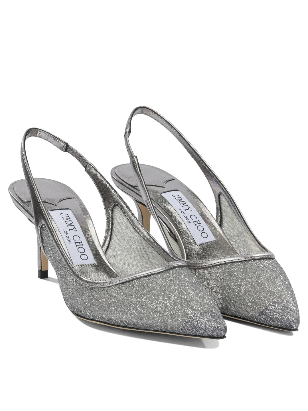 Jimmy Choo Love 65mm Heeled shoes - Grey | db062d8f87d147ee26733e8c9400c5bab4320c69