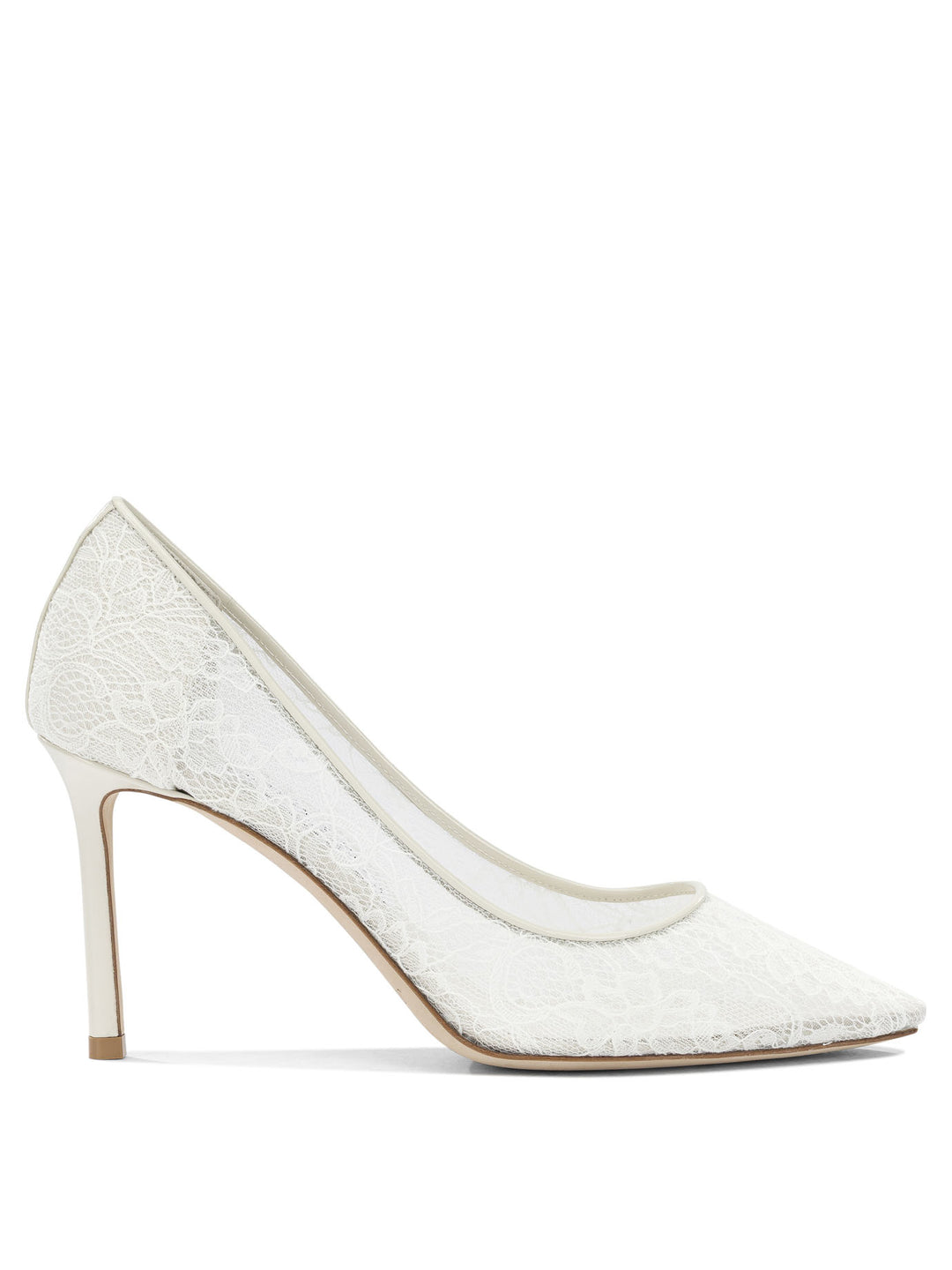 Jimmy Choo Romy 85mm Heeled shoes - Bianco | 77bfa546af247d5d19a4655765fc67c0745b829a
