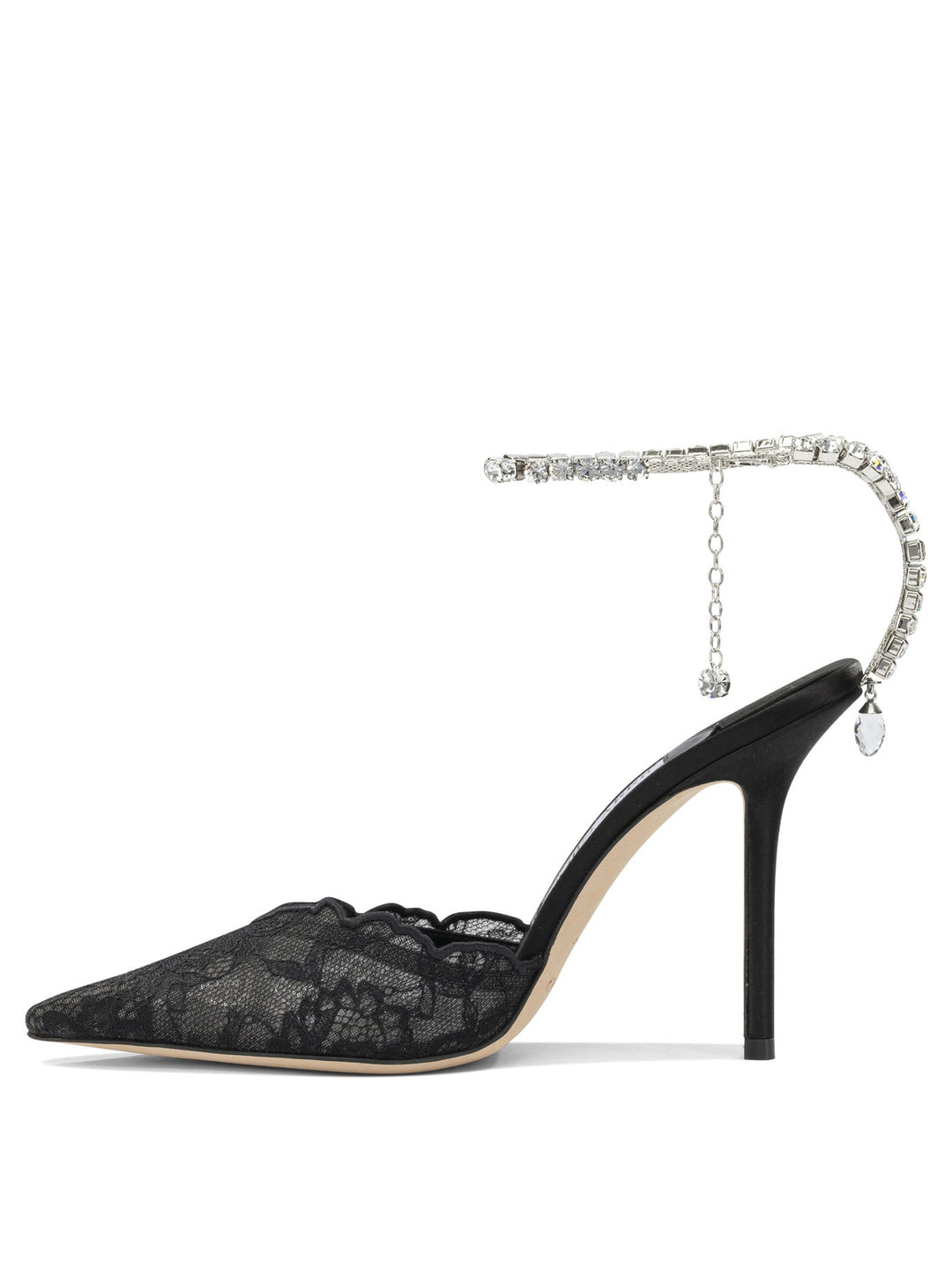 Jimmy Choo Saeda 100mm Heeled shoes - Nero | 3079ac6ea0b52f79f806aefc90628b8e3fc50d68
