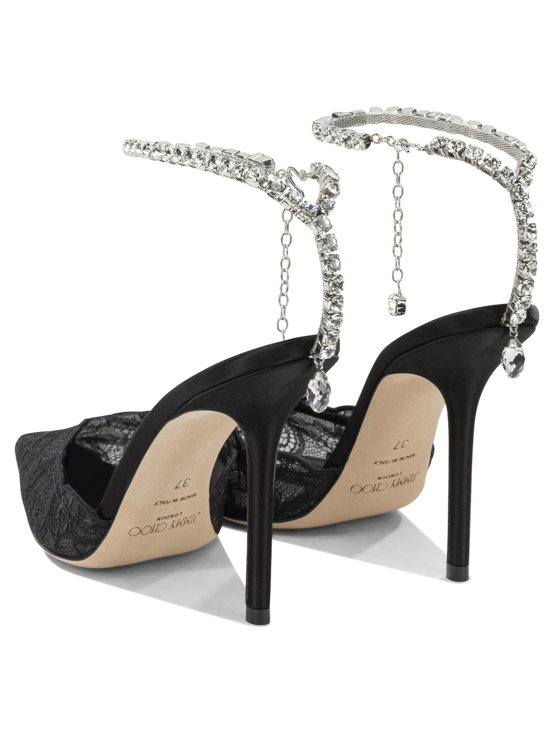 Jimmy Choo Saeda 100mm Heeled shoes - Nero | f97ae10a0e0cb62375158cb2f9569d3ebf4c7953