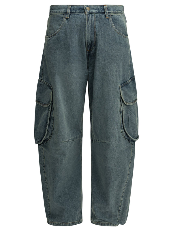 Cargo Jeans Light Blue