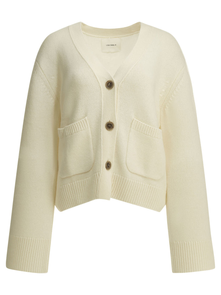 Lisa Yang  Knitwear - Bianco | 066287204de48d1f279ccc3a774ee48421eadc3f
