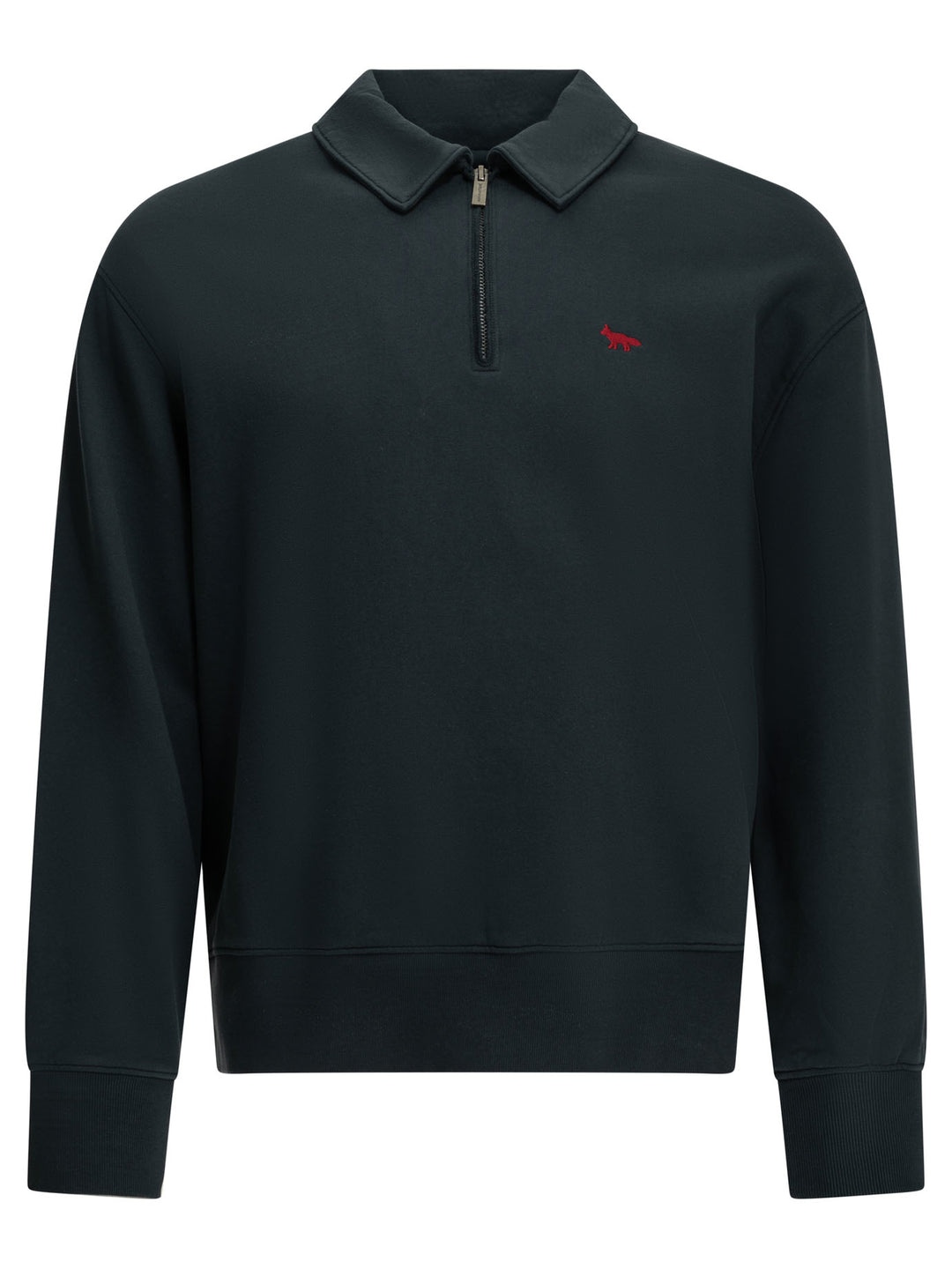 Maison Kitsuné Profile Fox Sweatshirts - Blu | 196fc1cd861c263a9855bd4a1fb23906acb9c4d3