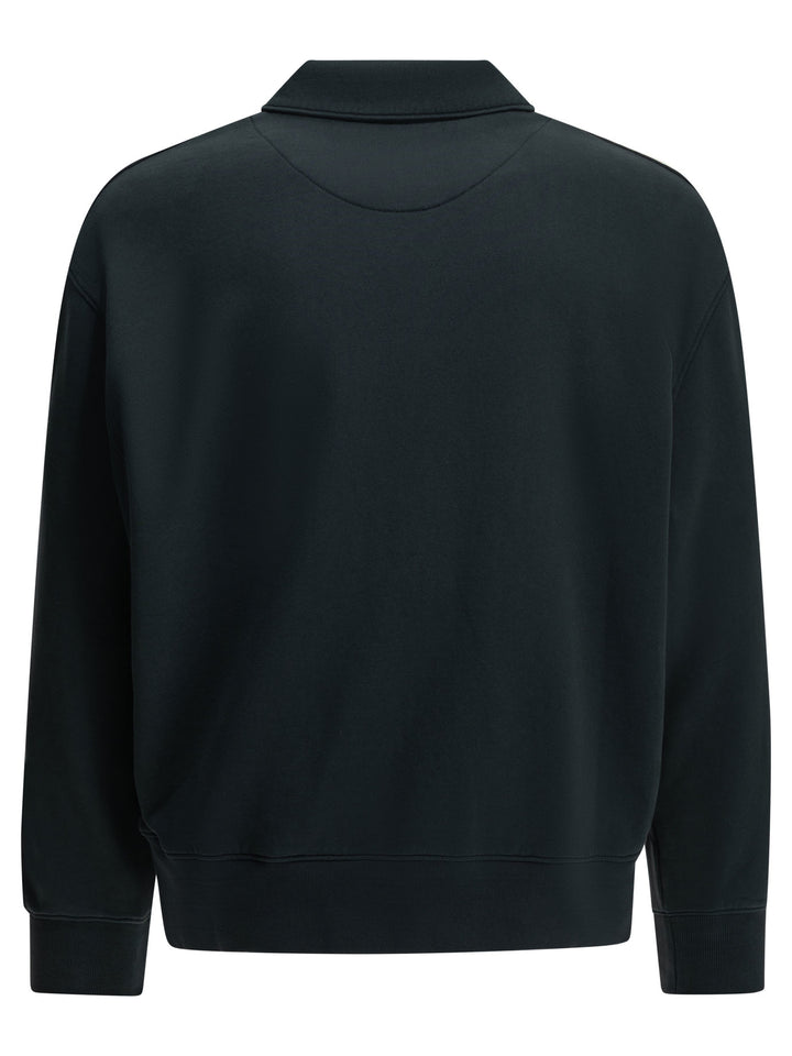 Maison Kitsuné Profile Fox Sweatshirts - Blu | d2d22bd87e300791f8179b9d3d092bb85a9fe727