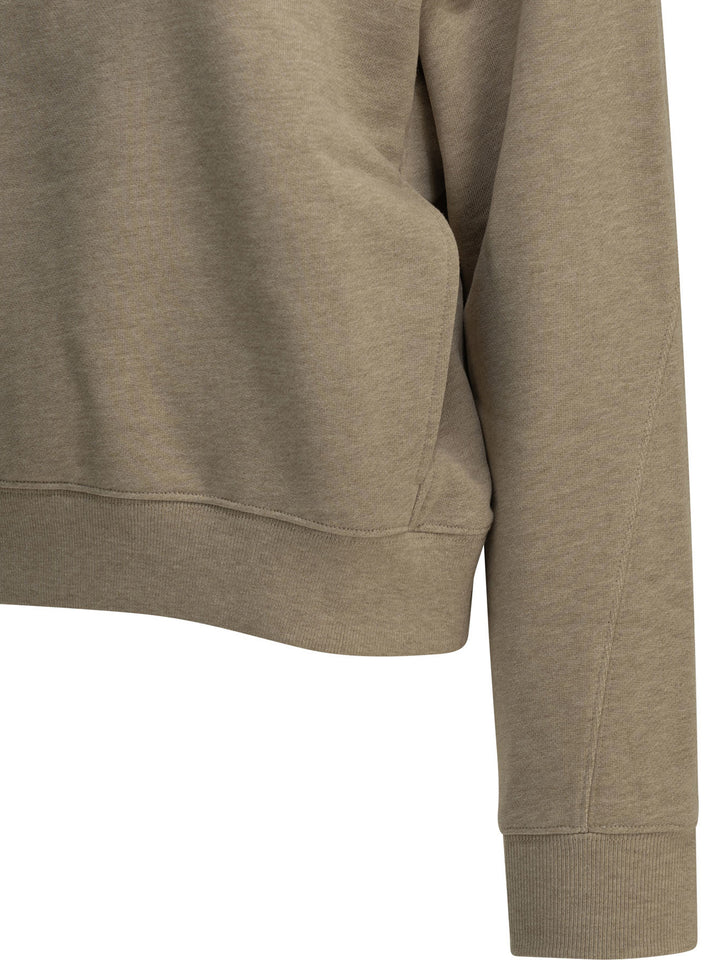 Maison Kitsuné Baby Fox Sweatshirts Beige