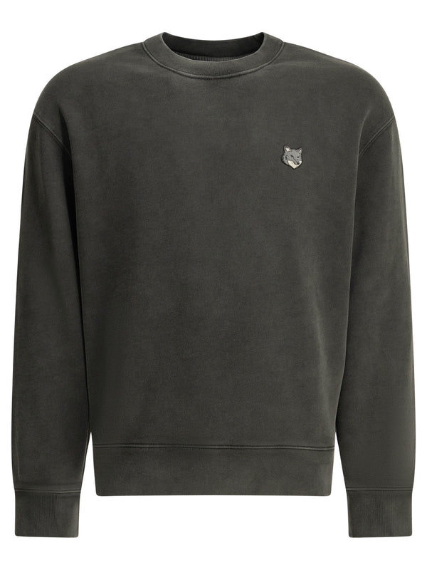 Fox Head Faded Sweatshirts Nero
