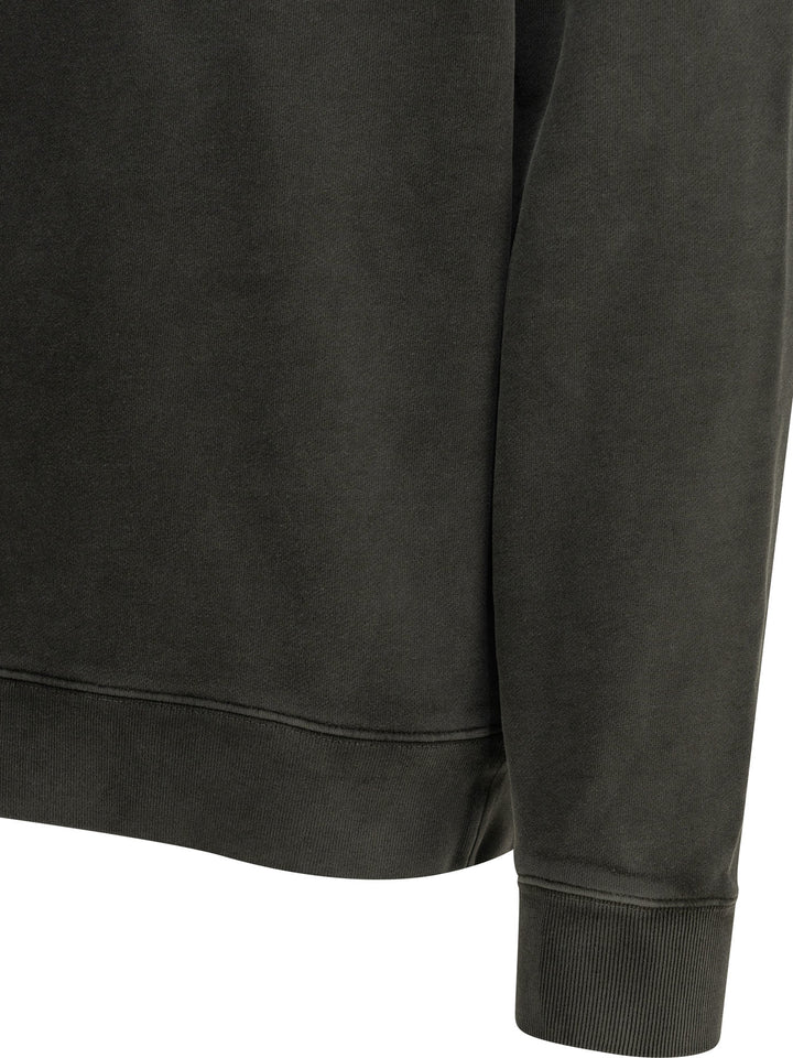 Maison Kitsuné Fox Head Faded Sweatshirts - Nero | cf47526ab7140a2c13ddee9aa800e1fd2b5fb506