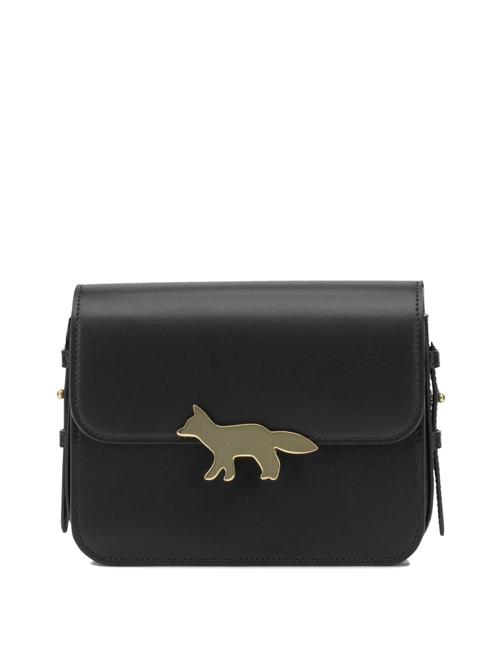 Maison Kitsuné Edie Borse a Tracolla - Nero | ca0818e5d817ee2d45f8d77e549ec43a417f6201