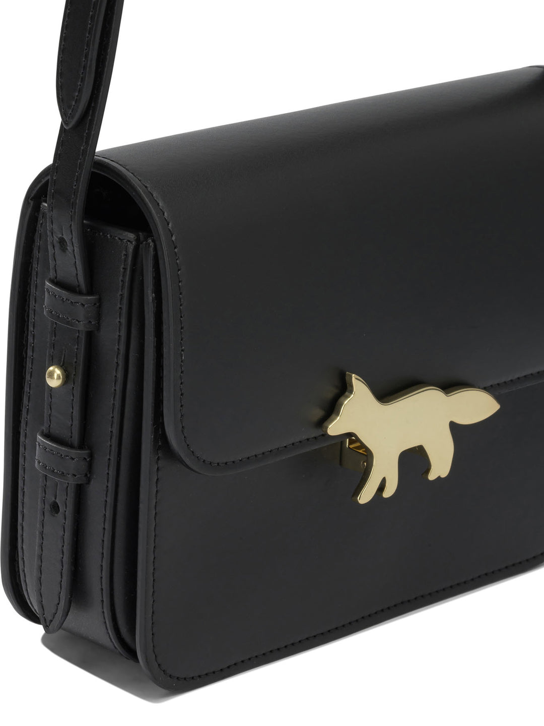 Maison Kitsuné Edie Borse a Tracolla - Nero | ed466bd2945f3dfb759f5d617dd20f9550eae978